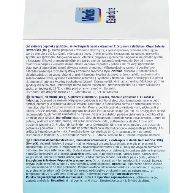 Mivolis Elektrolyt, 50 Sticks 300.0 g