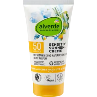 ALVERDE NATURKOSMETIK alverde NATURKOSMETIK Zonnebrandcrème Sensitive, SPF 50
