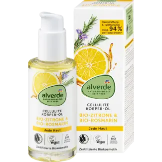 ALVERDE NATURKOSMETIK alverde NATURKOSMETIK Lichaamsolie Cellulitis Bio-citroen, Bio-rozemarijn