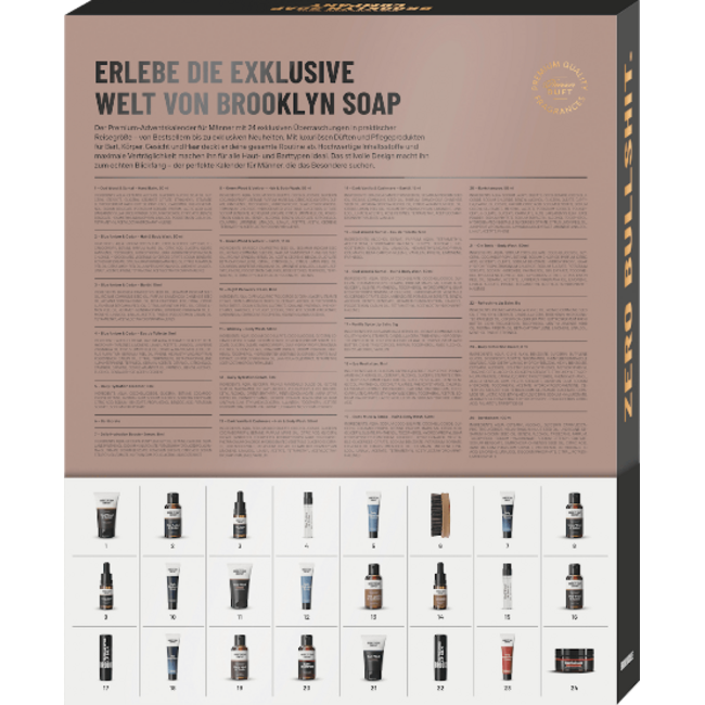 Brooklyn Soap Company Adventskalender 2026 Herenverzorging