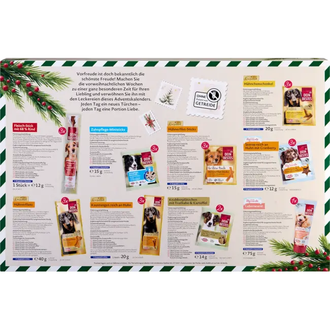 Dein Bestes Honden Adventskalender 2026 Hondensnacks