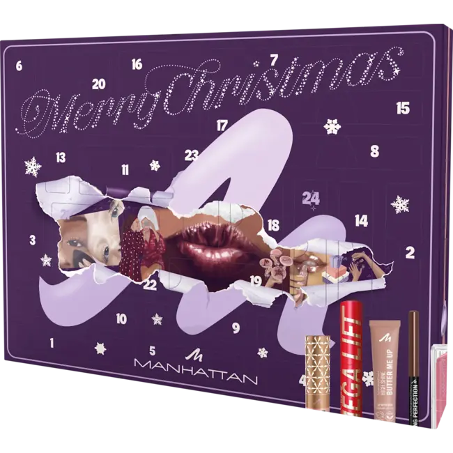 MANHATTAN Cosmetics Adventskalender 2026 MERRY CHRISTMAS