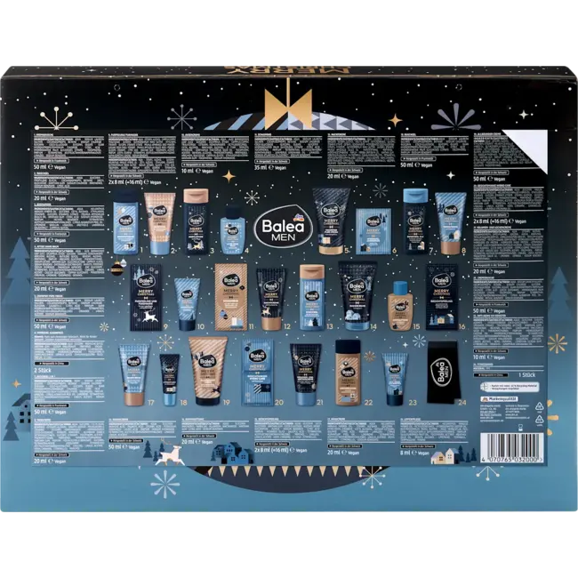 Balea Men Adventskalender 2026 Merry Christmas
