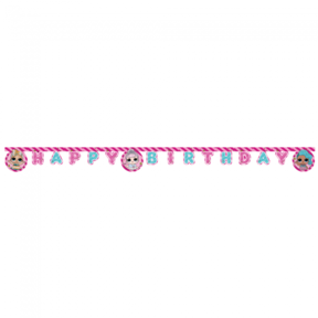 LOL - Letterslinger Happy Birthday - 2 meter