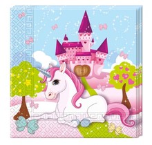 Unicorn Papieren servetten 33x33cm