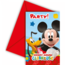 Mickey Mouse Playful Mickey Uitnodigingen met envelop