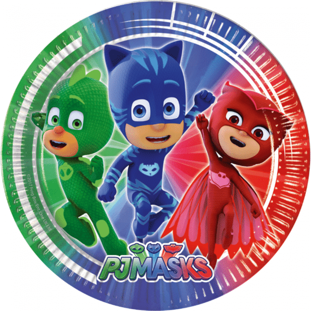 PJ Masks Papieren borden 23cm
