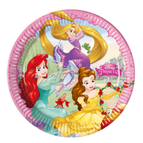 Princess Dreaming Papieren borden 23cm