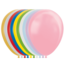 Feest-vieren Gemixte kleuren metallic/ parel ballonnen 30cm 10 stuks