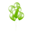 We Fiesta Ballonnen Parel Licht Groen - 10 stuks - 30cm