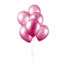 Feest-vieren Parel roze ballonnen 30cm 10 stuks