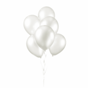 Ballonnen Parel Wit - 10 stuks - 30cm