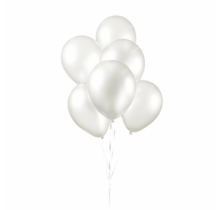 Ballonnen Parel Wit - 10 stuks - 30cm