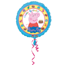 Peppa Pig Happy Birthday Ballon