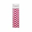 We Fiesta Papieren rietjes roze/wit 20 stuks We Fiesta Papieren rietjes roze/wit 20 stuks