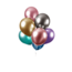 We Fiesta Chrome spiegel ballon gemixed 10 stuks We Fiesta Chrome spiegel ballon gemixed 10 stuks