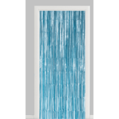 Deurgordijn baby blauw (brandvertragend) 240x100cm