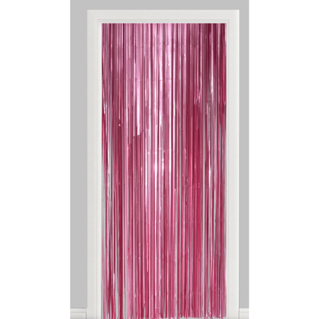 Deurgordijn baby roze (brandvertragend) 240x100cm
