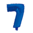 We Fiesta Folieballon 7 jaar blauw 41cm We Fiesta Folieballon 7 jaar blauw 41cm