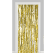 Deurgordijn goud (brandvertragend) 240 x 100cm
