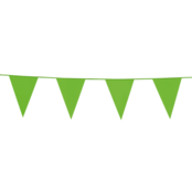 Vlaggenlijn 10 meter Licht groen Vlaggenlijn 10 meter Licht groen