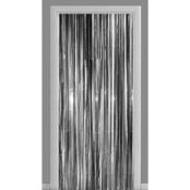 Deurgordijn zilver (brandvertragend) 100 x 240 cm