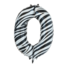 We Fiesta Folieballon cijfer 0 zebra 86cm We Fiesta Folieballon cijfer 0 zebra 86cm