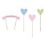 Party Deco 4 taart toppers "everything you wish for" Party Deco 4 taart toppers "everything you wish for"