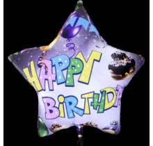 Happy Birthday LED Ballon XL