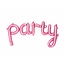We Fiesta Folie ballon PARTY, roze We Fiesta Folie ballon PARTY, roze