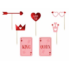Photo booth Props "Love is in the Air"