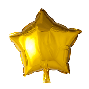 Folieballon ster - Goud - 46cm