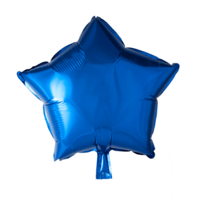 Folieballon ster - Donker blauw - 46cm