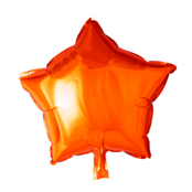 Folieballon ster - Oranje - 46cm Folieballon ster - Oranje - 46cm