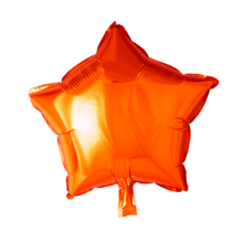 Folieballon ster - Oranje - 46cm