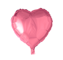 Folieballon hart - Licht roze - 46cm