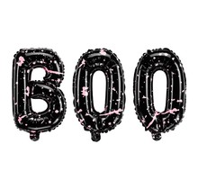 Halloween Folieballon BOO 65x35 cm