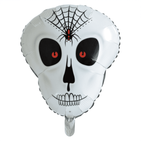 Halloween Folieballon Doodshoofd 62cm