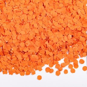 100 gram confetti oranje