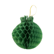 Kerstballetjes donkergroen 8 cm 4 stuks Kerstballetjes donkergroen 8 cm 4 stuks