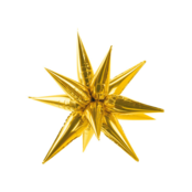 Folieballon Ster Goud, 70cm