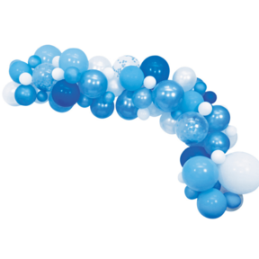 Ballon decoratie kit Blauw