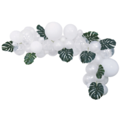 Ballon decoratie kit wit