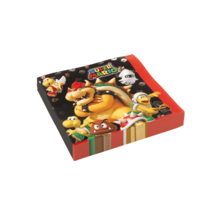 Super Mario papier servetten, 16 stuks