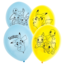 Pokemon 6 Pokemon ballonnen 28cm