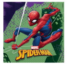 Spiderman papieren servetten, 20 stuks