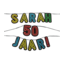 Paperdreams Neon letterslinger -  Sarah 50 jaar!