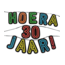 Paperdreams Neon letterslinger - Hoera 30 jaar!