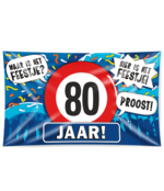 Gevel vlag - 80 jaar