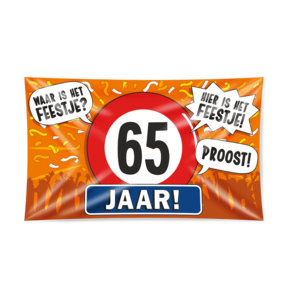 Gevel vlag - 65 jaar